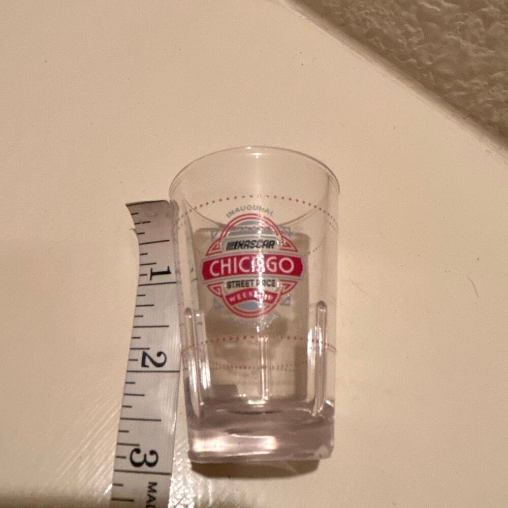 NASCAR Plastic Shot Glass Street Race Weekend 2023 Official Merch Bar Decor NWT - Picture 7 of 7